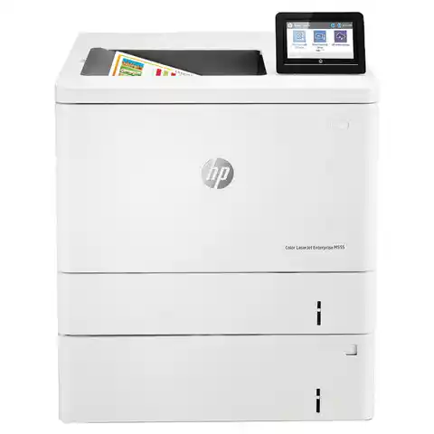 Принтер лазерный ЦВЕТНОЙ HP Color LaserJet M555x, А4, 38 стр./мин., 80000 стр./мес., ДУПЛЕКС, Wi-Fi, сетевая карта, 7ZU79A