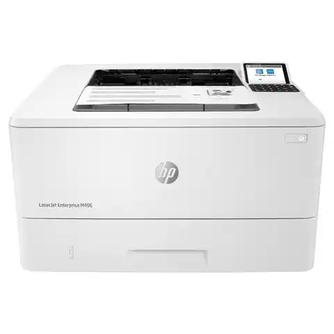 Принтер лазерный HP LaserJet Enterprise M406dn А4, 38 стр./мин., 100 000 стр./мес., ДУПЛЕКС, сетевая карта, 3PZ15A