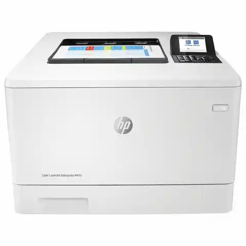 Принтер лазерный ЦВЕТНОЙ HP Color LJ Enterprise M455dn А4, 27 стр./мин., 55000 стр./мес., ДУПЛЕКС, ДАПД, сетевая карта, 3PZ95A