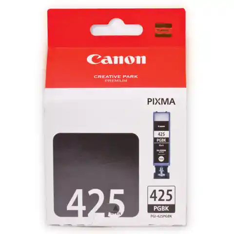 Картридж струйный CANON (PGI-425BK) Pixma MG5140/MG5240/MG6140/MG8140, черный, оригинальный, 344 стр, 4532B001