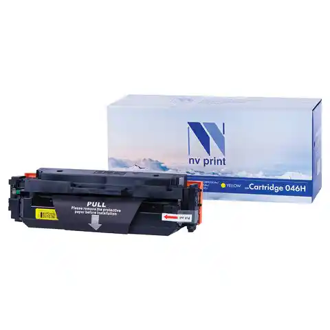 Картридж лазерный NV PRINT (NV-046HY) для CANON LBP653Cdw/654Cx/MF732Cdw, желтый, ресурс 5000 страниц