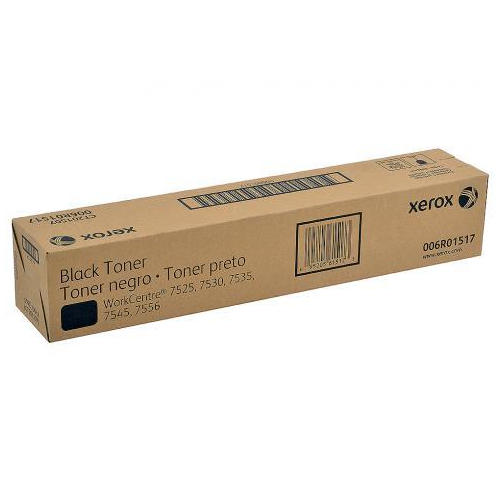 Тонер-картридж Xerox для WC 7525/7530/7535/7545/7556/7830/7835, 26К  чёрный 006R01517