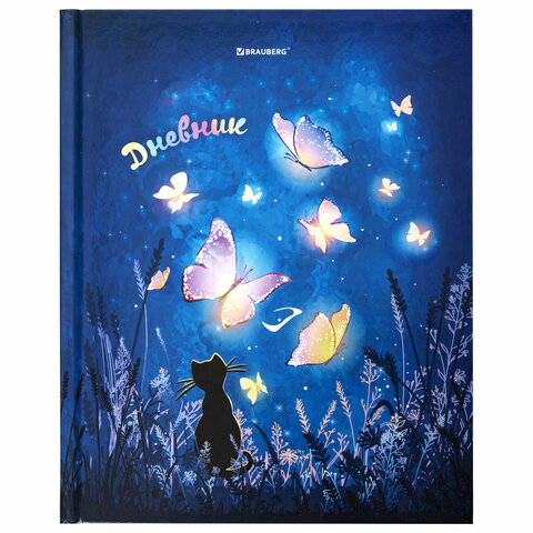 Дневник 1-11 класс 40 л., твердый, BRAUBERG, глянцевая ламинация, Magical, 106369