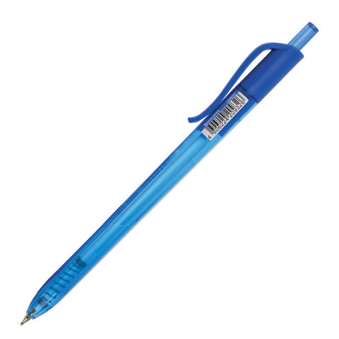 Ручка шариковая масляная автоматическая BRAUBERG Extra Glide R Tone, СИНЯЯ, узел 0,7мм, линия письма 0,35 мм, 142934 Ручка шариковая масляная автоматическая BRAUBERG Extra Glide R Tone, СИНЯЯ, узел 0,7мм, линия письма 0,35 мм, 142934