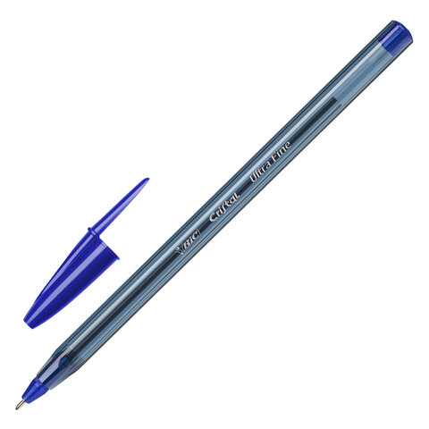 Ручка шариковая BIC Cristal Exact, СИНЯЯ, корпус тонированный, узел 0,7 мм, линия письма 0,28 мм, 992605 Ручка шариковая BIC Cristal Exact, СИНЯЯ, корпус тонированный, узел 0,7 мм, линия письма 0,28 мм, 992605