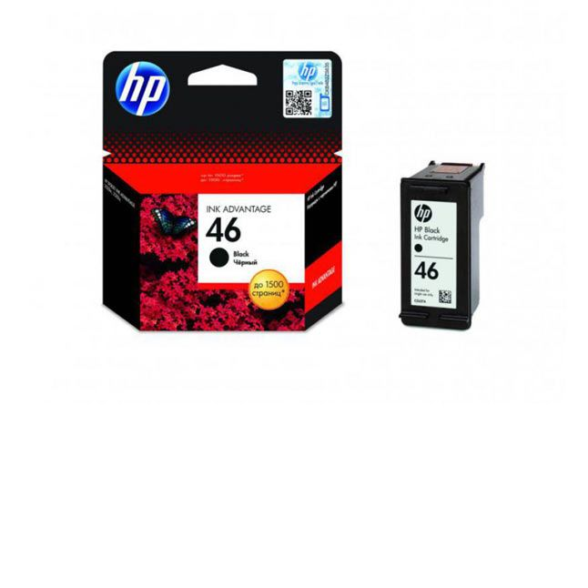 Картридж 46 для HP DJ 2020/2520,1,5К   CZ637AE, BK