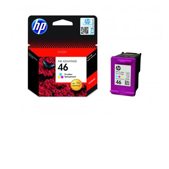 Картридж 46 для HP DJ 2020/2520, 0,75К  CZ638AE, Color