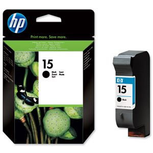 Картридж 15 для HP DJ 810C/816C/825C/840C/3810/3816, 0,5К  C6615DE,BK