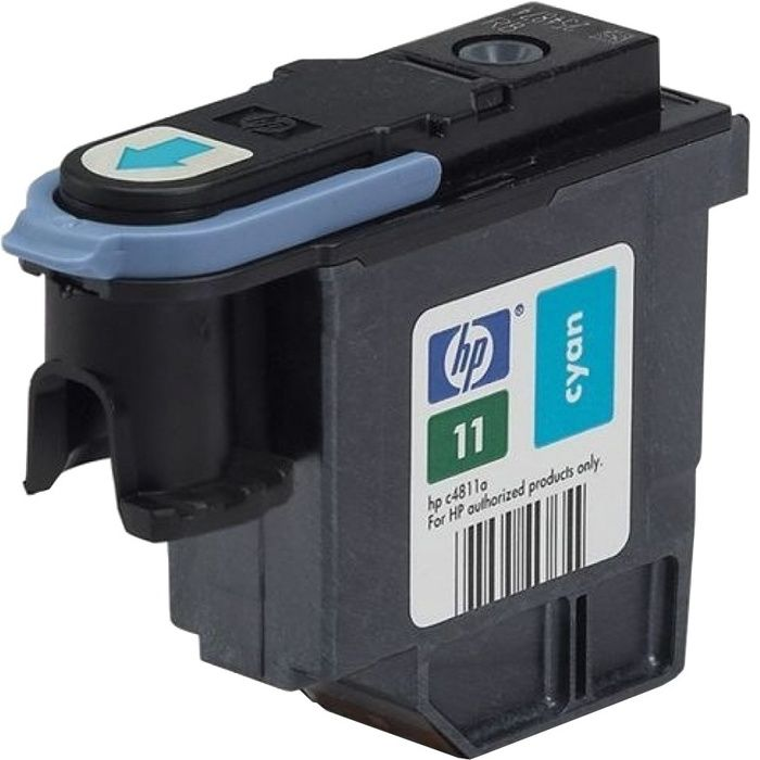 Печат. головка 11 для HP Business Inkjet 2200/2250/DJ 500/510/800/810 cyan  C4811A