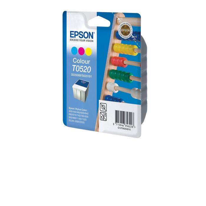 Картридж Epson Stylus Color 400/440/640/740/800/860/1520  C13T05204010, Color***