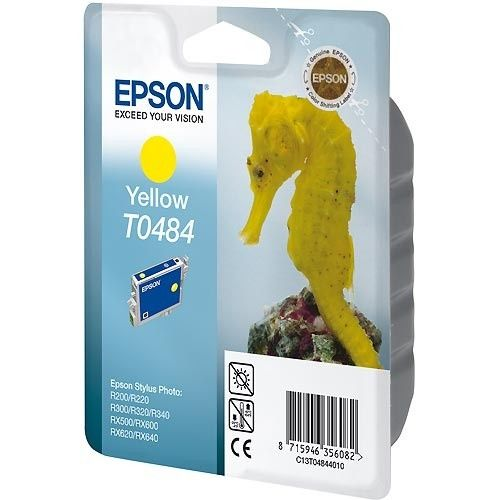 Картридж Epson Stylus Photo R200/R300/RX500/RX600  C13T04844010, Y