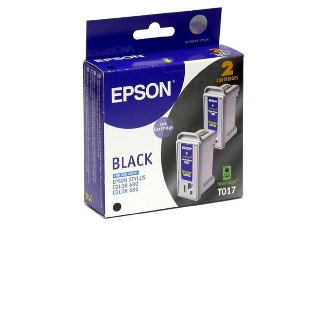 Картридж Epson Stylus Color 680  Т017402, black двойной