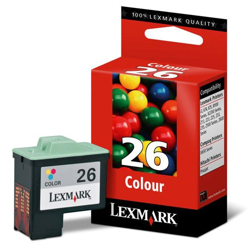 Картридж Lexmark Z13/23/Z33/Z602/i3 , №26  10N0026, Color