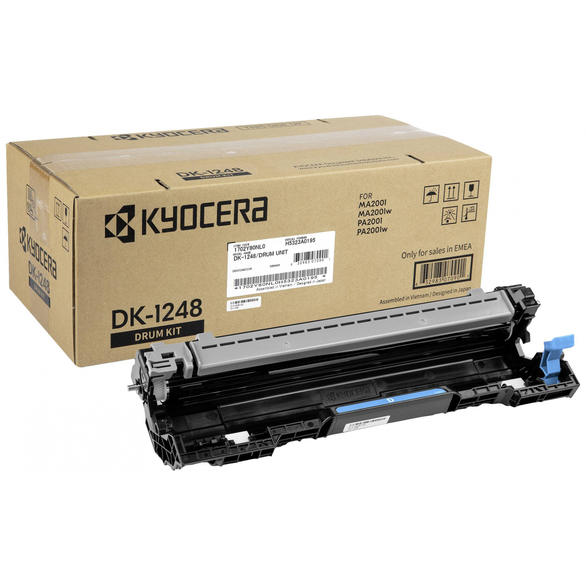1702Y80NL0/DK-1248 Драм-юнит Kyocera PA2001/PA2001w/MA2001/MA2001w 10000стр. 