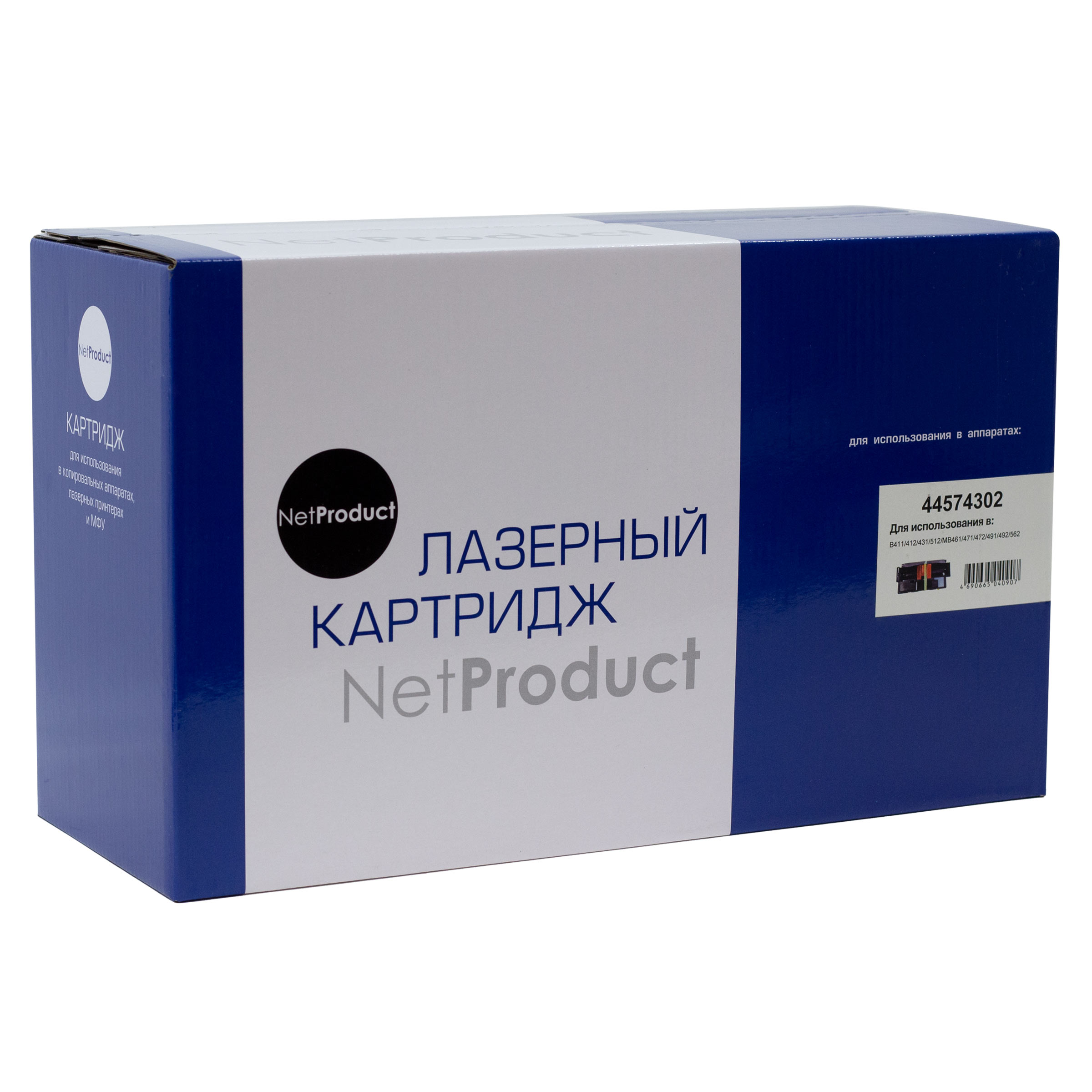 Драм-юнит NetProduct (N-44574302) для OKI B411/412/431/512/MB461/471/472/491/492/562, 25K