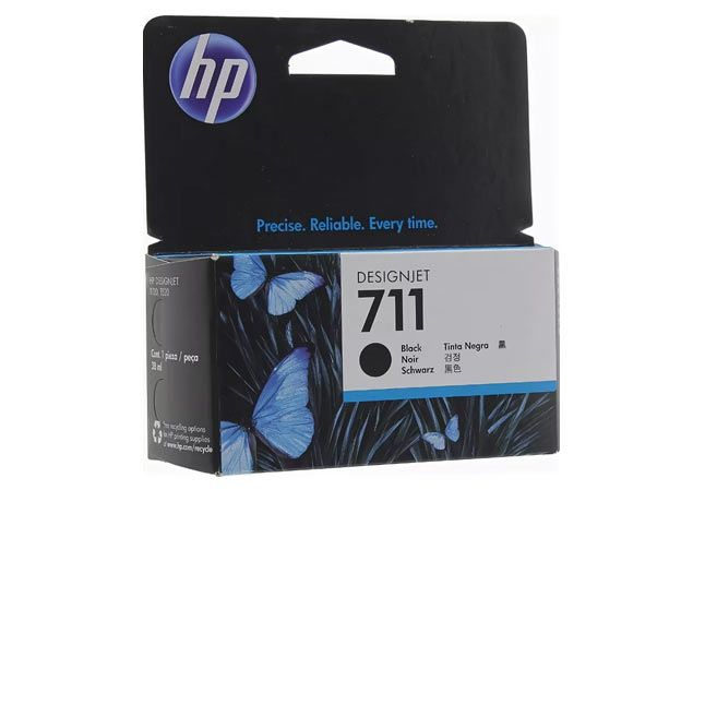 Картридж 711 для HP DJ T120/T520, 38мл  черный CZ129A