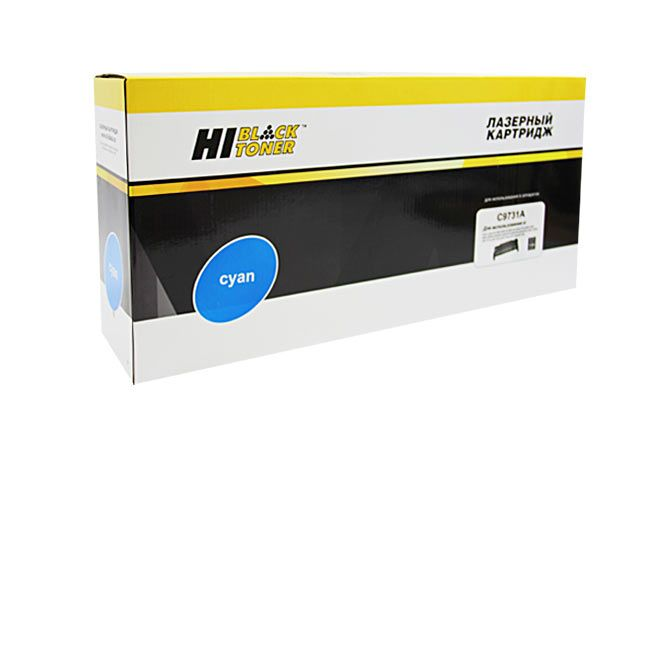 Картридж Hi-Black (HB-C9731A) для HP CLJ 5500/5550, Восстановленный, C, 12K