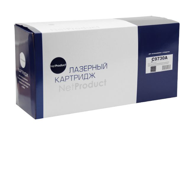 Картридж NetProduct (N-C9730A) для HP CLJ 5500/5550, Восстановленный, Bk, 11K