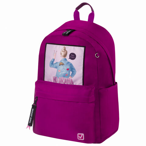 Рюкзак BRAUBERG FASHION CITY, , No Drama, 44х31х16 см, 229962