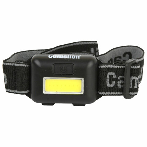 Фонарь налобный CAMELION 1 Вт COB, 3 режима, питание 3хAAА (не в комплекте), LED5355 Фонарь налобный CAMELION 1 Вт COB, 3 режима, питание 3хAAА (не в комплекте), LED5355