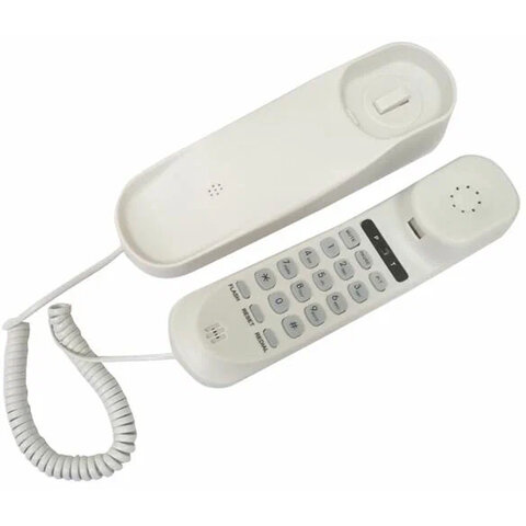 Телефон RITMIX RT-002 white, удержание звонка, тональный/импульсный режим, повтор, белый, 80002230 Телефон RITMIX RT-002 white, удержание звонка, тональный/импульсный режим, повтор, белый, 80002230