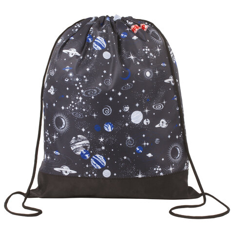Мешок для обуви ПИФАГОР, 1 отделение, 42х34 см, Space, 270185