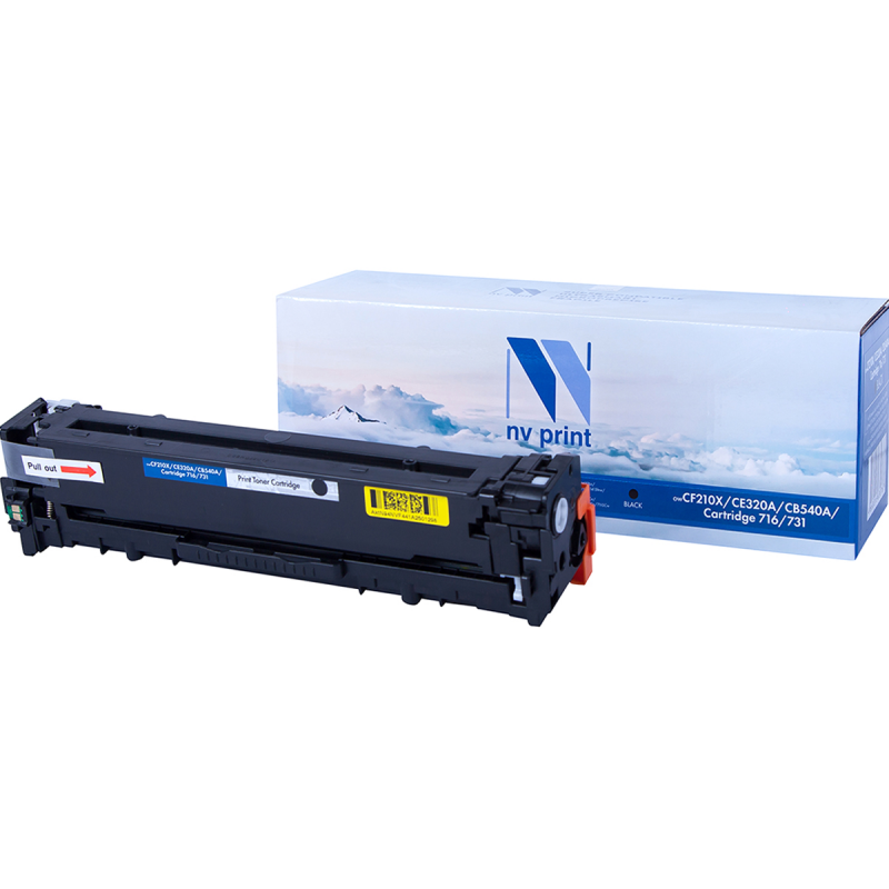 Картридж NVP для NV-CF210X/CE320A/CB540A/NV-716/731 Black универсальные для HP/Canon Color LaserJet MFP M276n/ MFP M276nw/ 200 M251n/ 200 M251nw/ CM1415fn/ CM1415fnw/ CP1525n/ CP1525nw/ CP1215/ CP1515n/ CM1312/ CM1312nfi/ (2200k)