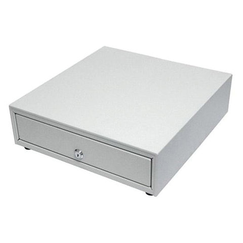 Ящик денежный для кассира ШТРИХ MiniCD, БЕЗ ПОДКЛЮЧЕНИЯ ККМ, 332х319,5х94 мм, белый, 72318