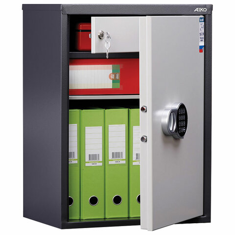 Шкаф металлический для документов AIKO SL-65ТEL ГРАФИТ, 630х460х340 мм, 17 кг, S10799060902 Шкаф металлический для документов AIKO SL-65ТEL ГРАФИТ, 630х460х340 мм, 17 кг, S10799060902