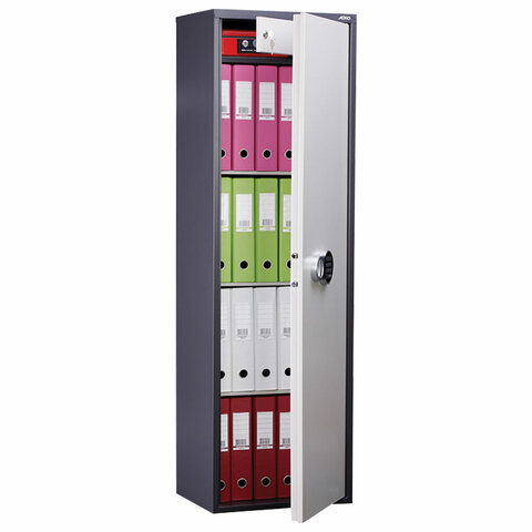 Шкаф металлический для документов AIKO SL-150ТEL ГРАФИТ, 1490х460х340 мм, 32 кг, S10799150902 Шкаф металлический для документов AIKO SL-150ТEL ГРАФИТ, 1490х460х340 мм, 32 кг, S10799150902
