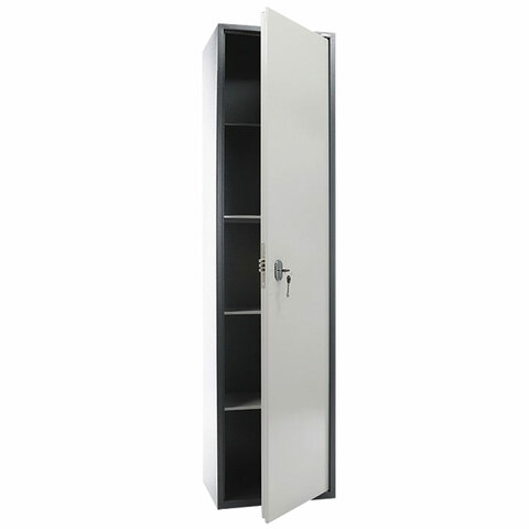 Шкаф металлический для документов AIKO SL-185 ГРАФИТ, 1800х460х340 мм; 45 кг, S10799180502 Шкаф металлический для документов AIKO SL-185 ГРАФИТ, 1800х460х340 мм; 45 кг, S10799180502