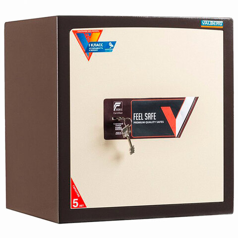 Сейф взломостойкий 1 класс VALBERG Карат-46 new, 460х440х380 мм, 90 кг, ключевой замок, S10499104040