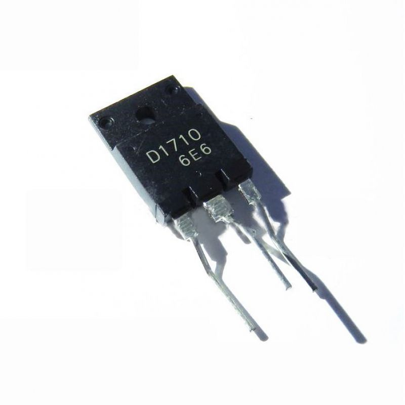 2SD1710, Транзистор биполярный, NPN, Ic=5А, Vceo=800В, Vcbo=1500В, Pd=50Вт [TO-3PML]