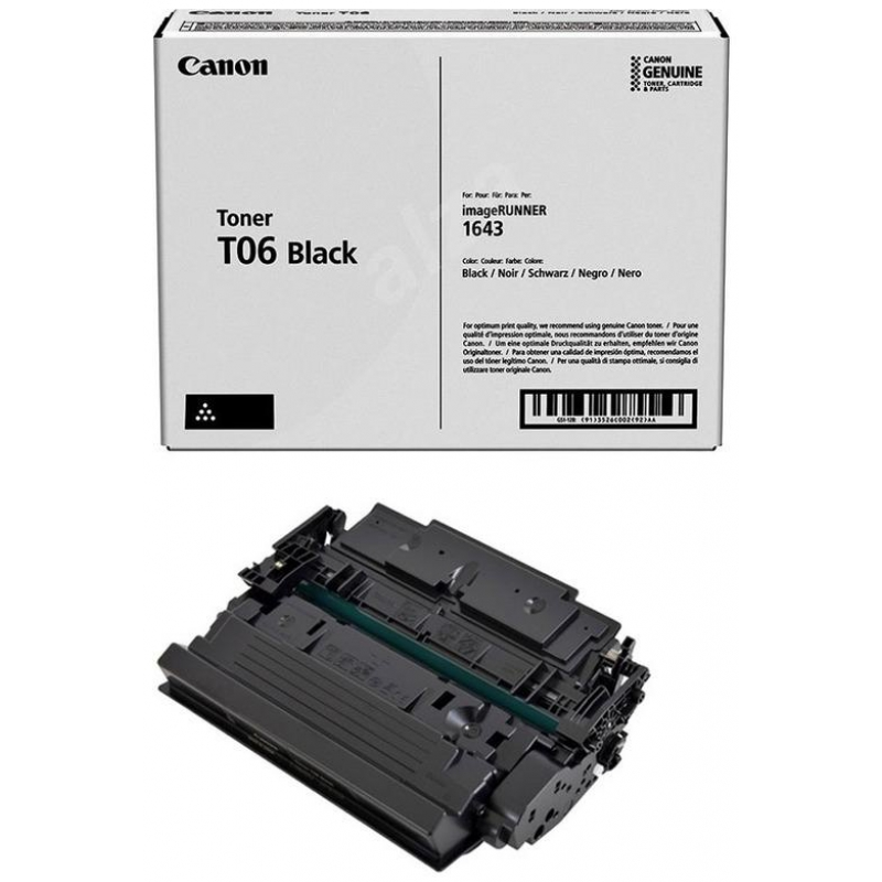 Тонер T06 Canon 1643iF/1643i, 20,5К  3526C002