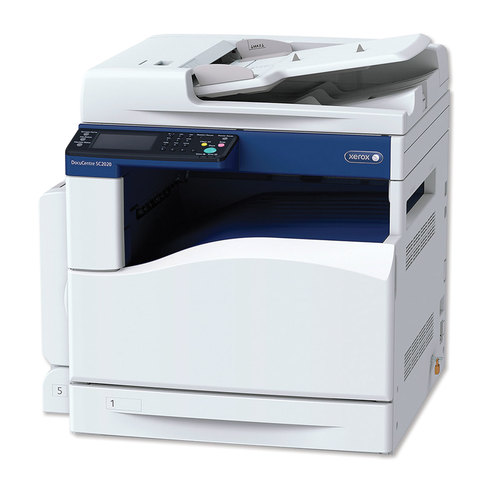 МФУ лазерное ЦВЕТНОЕ XEROX DC SC2020 3 в 1 А3, 20 стр./мин., 25000 стр./мес., ДУПЛЕКС, ДАПД, сетевая карта, SC2020V_U