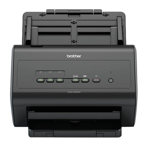 Сканер потоковый BROTHER ADS-2400N А4, 60 стр./мин, 3000 стр./день, 1200х1200, АПД, сетевая карта, ADS2400NUN1 Сканер потоковый BROTHER ADS-2400N А4, 60 стр./мин, 3000 стр./день, 1200х1200, АПД, сетевая карта, ADS2400NUN1