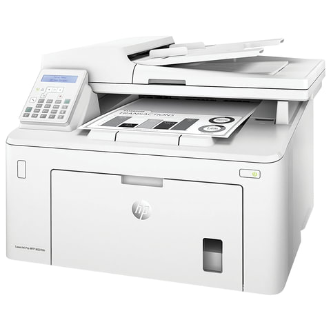 МФУ лазерное HP LaserJet Pro M227fdn 4 в 1, А4, 28 стр./мин., 30000 стр./мес., ДУПЛЕКС, АПД, сетевая карта, G3Q79A