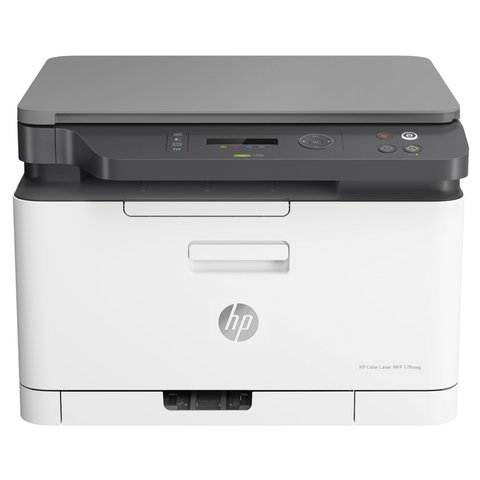 МФУ лазерное ЦВЕТНОЕ HP Color Laser 178nw 3 в 1, А4, 18 стр./мин., 20000 стр./мес., Wi-Fi, сетевая карта, 4ZB96A