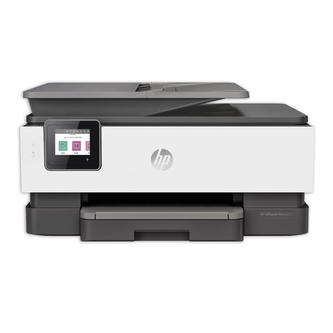 МФУ струйное HP OfficeJet Pro 8023 3 в 1 A4, 29 стр./мин, 20000 стр./месяц, 1200х1200, ДУПЛЕКС, Wi-Fi, сетевая карта, 1KR64B