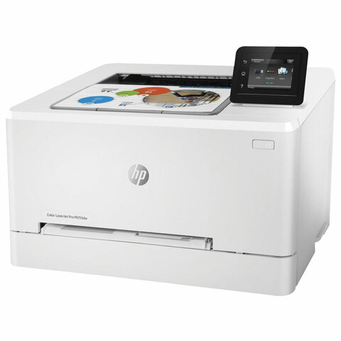 Принтер лазерный ЦВЕТНОЙ HP Color LaserJet M255dw А4, 21 стр./мин., 40000 стр./мес., ДУПЛЕКС, Wi-Fi, сетевая карта, 7KW64A