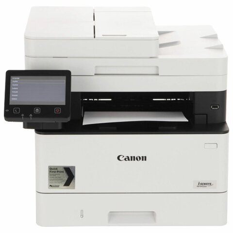 МФУ лазерное CANON i-SENSYS MF445dw, 4 в 1, А4, 38 стр./мин, ДУПЛЕКС, ДАПД, сетевая карта, Wi-Fi, 3514C026