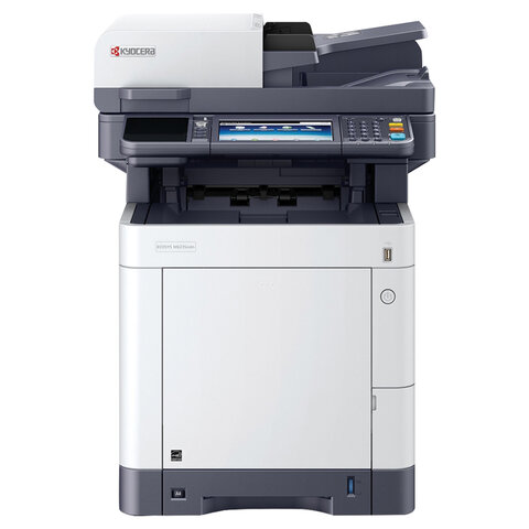 МФУ лазерное ЦВЕТНОЕ KYOCERA ECOSYS M6635cidn 4 в 1, А4, 35 стр./мин, 100 000 стр./мес., ДУПЛЕКС, АПД, сетевая карта, 1102V13NL1