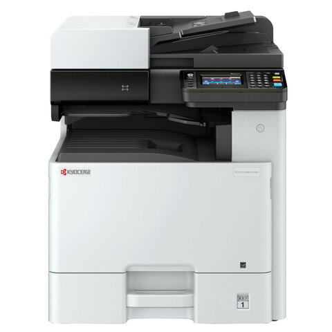 МФУ лазерное ЦВЕТНОЕ KYOCERA ECOSYS M8124cidn 3 в 1, А3, 24 стр./мин., 100 000 стр./мес., ДУПЛЕКС, АПД, сетевая карта, 1102P43NL0