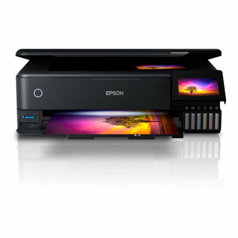 МФУ струйное EPSON L8180 3 в 1, А3, 32 стр./мин, 5760x1440, ДУПЛЕКС, Wi-Fi, сетевая карта, C11CJ21403