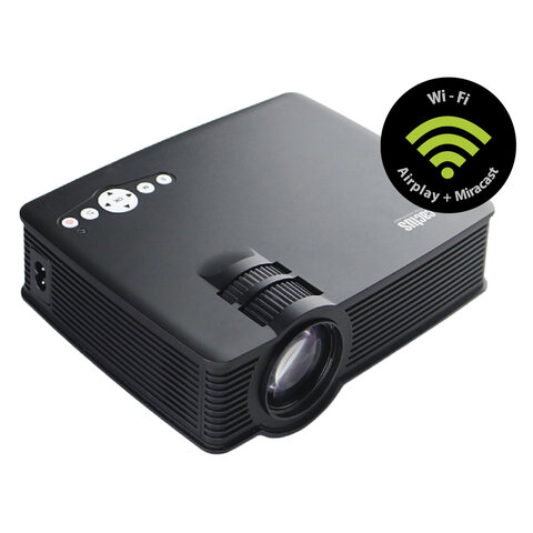Проектор CACTUS CS-PRE.09B.WVGA-W, LCD, 1024x600, 16:10, 1200 лм, 350:1, 1,5 кг Проектор CACTUS CS-PRE.09B.WVGA-W, LCD, 1024x600, 16:10, 1200 лм, 350:1, 1,5 кг