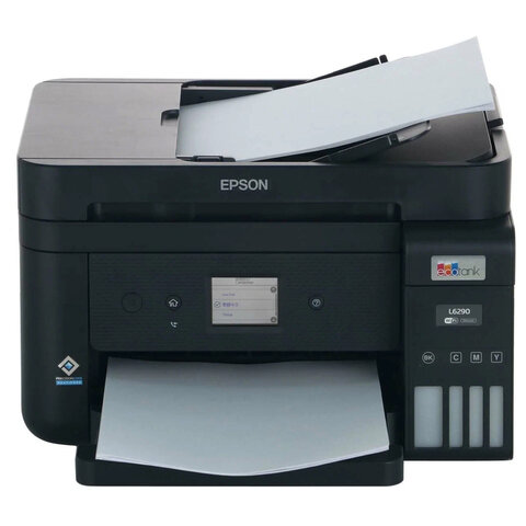 МФУ струйное EPSON L6290 4 в 1 А4, 33 стр./мин, 4800х1200, ЖК-дисплей, ДУПЛЕКС, АПД, Wi-Fi, с/к, СНПЧ, C11CJ60406