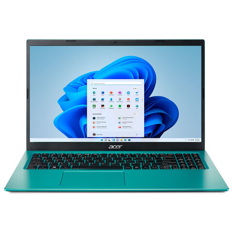 Ноутбук ACER Aspire A115-32-P7AU 15,6, Intel Pentium N6000 4 Гб, SSD 128 Гб, NO DVD, WIN 11, синий, NX.A9BER.00D