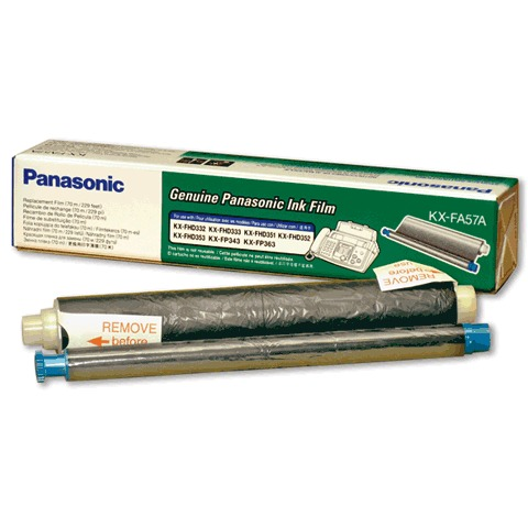 Термопленка для факса PANASONIC FP343/FP363 KX-FA57A, оригинальная