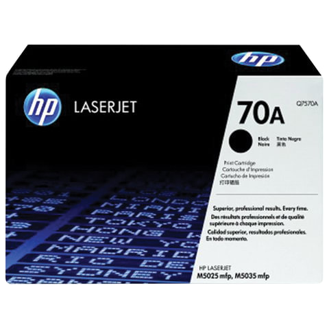 Картридж лазерный HP Q7570A LaserJet M5025/M5035, №70A, черный, оригинальный, ресурс 15000 страниц