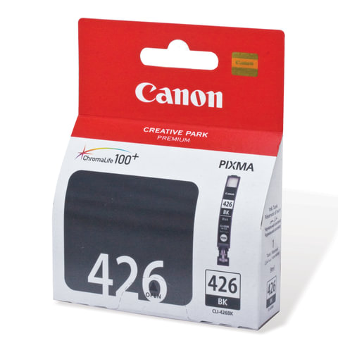 Картридж струйный CANON CLI-426Bk Pixma MG5140/MG5240/MG6140/MG8140, черный, оригинальный, 4556B001